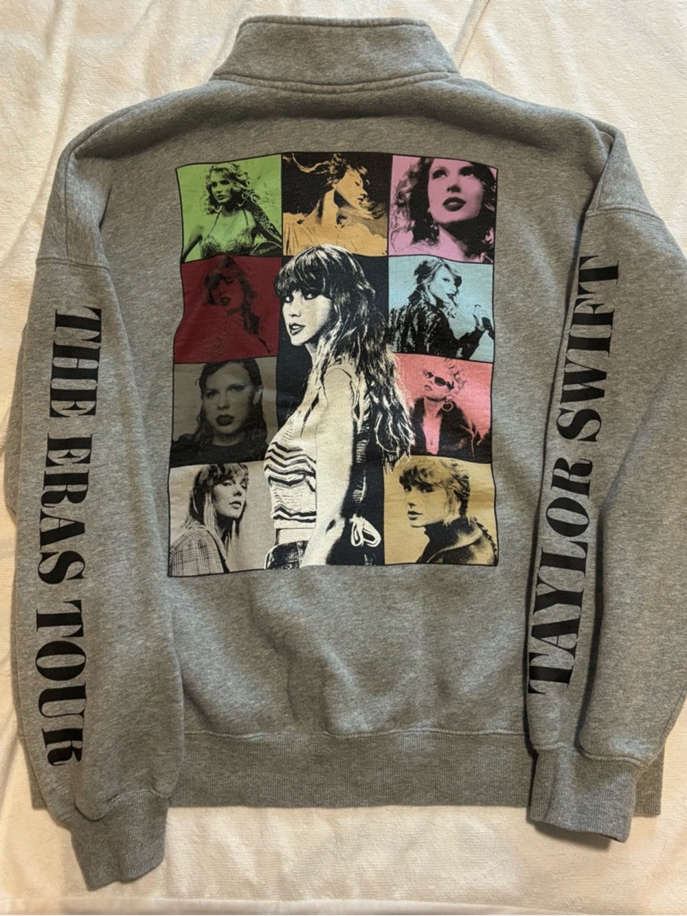 Taylor Swift Eras Tour Quarter-Zip Sweater Midnights Version